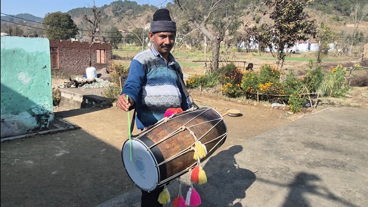 Tufani Dholak Sune anand aayega jarur sune khatarnak dhol pahadi dhol #dhol #tufanff #jammukashmir 