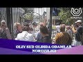 OLIY SUD OLDIDA ODAMLAR  NOROZILIGI