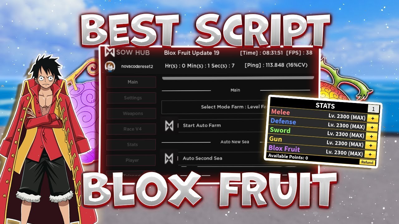 SCRIPT PARA BLOX FRUITS DE CELULAR Y PC PEGANDO TODO EN AUTOMÁTICO