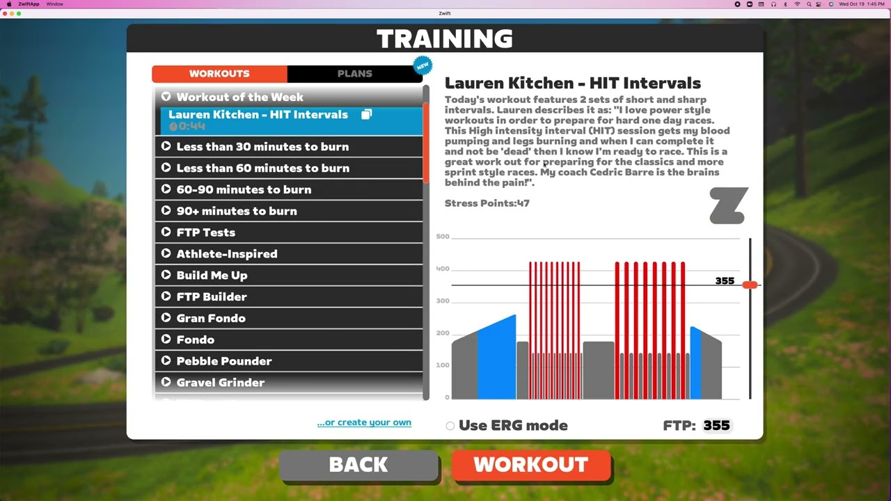 Riding a Training Peaks Workout on Zwift [Oct 2022 update] 