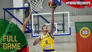 Romania v Slovak Republic - Full Game - Classification - FIBA U16 European Championship 2017