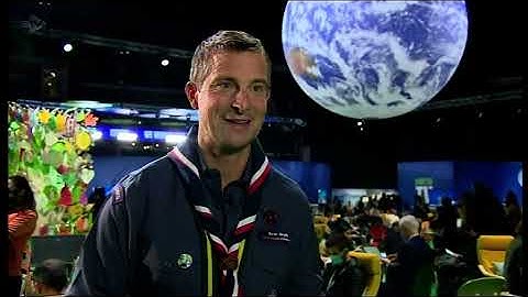 Chief Scout Bear Grylls at COP26 - STV News     5 Nov 2021