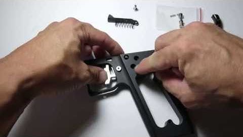 Inception Designs Slider Trigger Frame Assembly