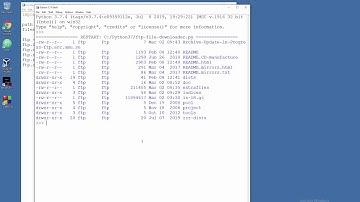 How To Download a File From Public FTP Server with Python