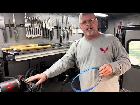 Knife sharpening method,belts,leather vs felt etc @theburchsedgeservices