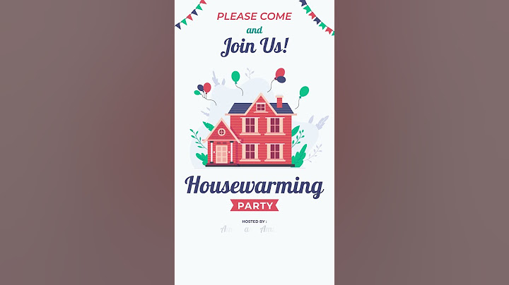 Housewarming Ceremony Template 1