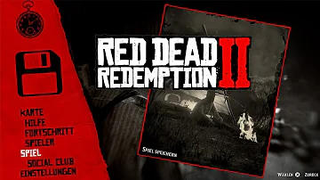 Wann kann man bei Red Dead Redemption 2 speichern?