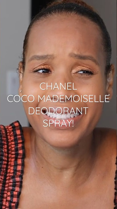 CHANEL Coco Mademoiselle Deodorant Spray! #shorts #chanel