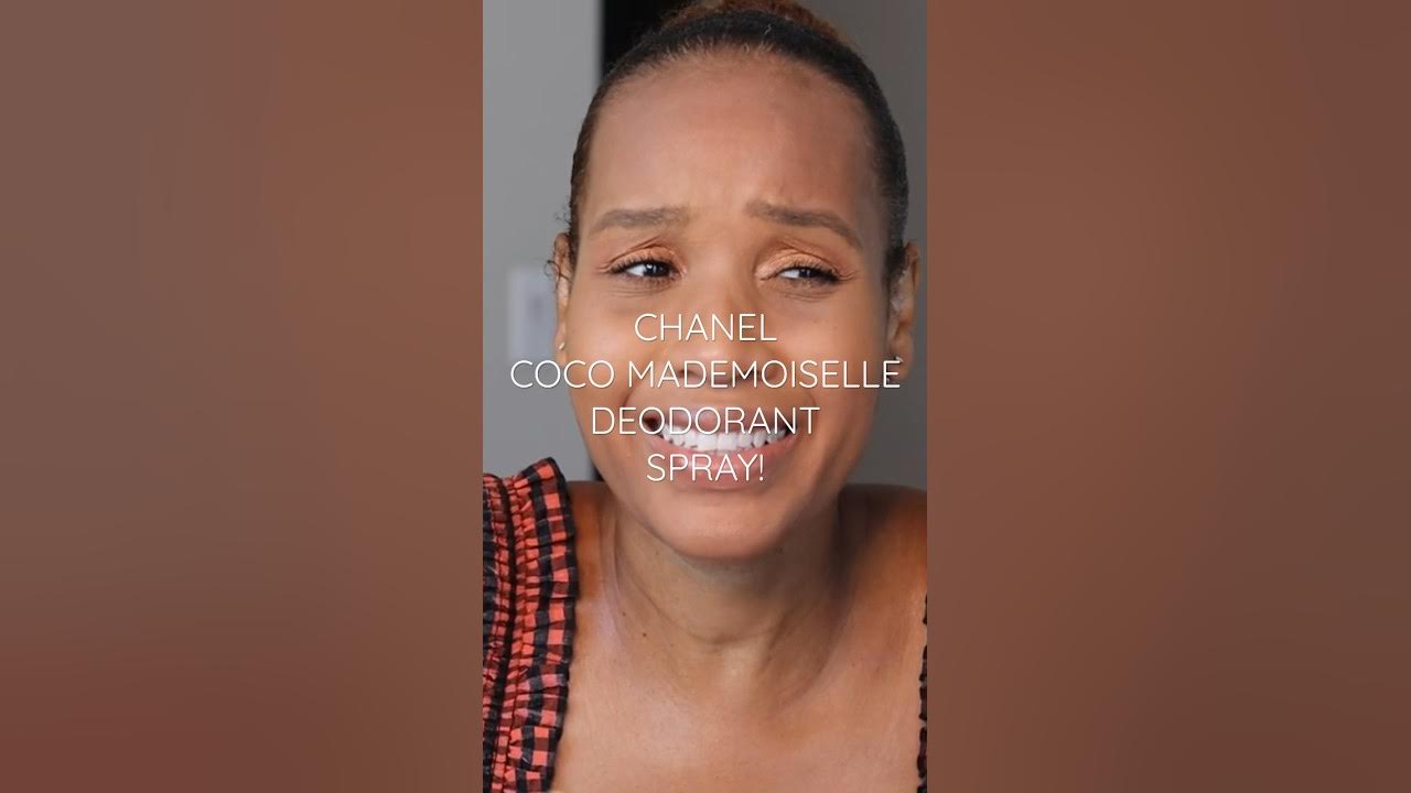 CHANEL Coco Mademoiselle Deodorant Spray! #shorts #chanel  #chanelcocomademoiselle #chaneldeodorant 