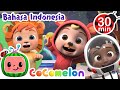 🎃Rayakan Halloween Di Sekolah🎃 | CoComelon Bahasa Indonesia - Lagu Anak Anak | Nursery Rhymes