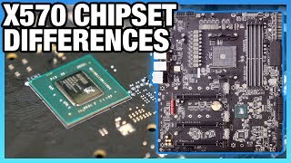 AMD X570 vs. X470 X370 Chipset Differences Lanes Specs Comparison