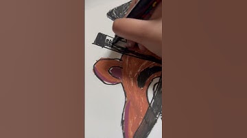 1 drawing, 4 different styles #fnaf #poscamarker