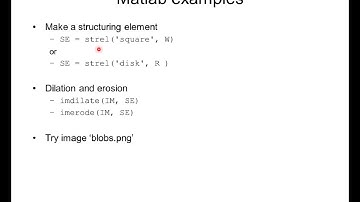 EENG 510 - Lecture 10-2 Morphological Processing