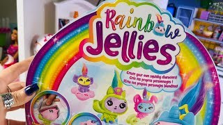 Rainbow 🌈 Jellies #asmr #crafts #diy