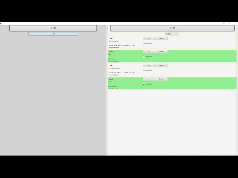 ToDoList Java demo