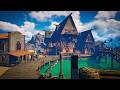 Decorating the Tavern of my Pirate Town in Windrose!