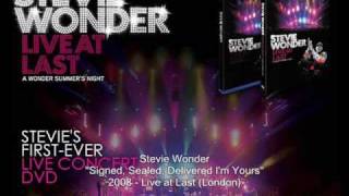 Stevie Wonder - Signed, Sealed, Delivered I'm Yours (Live At Last) chords