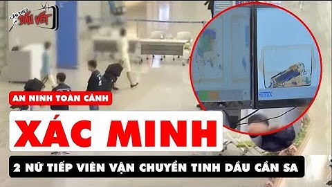 Xác minh thông tin 2 nữ tiếp viên hàng không vận chuyển tinh dầu cần sa | LantheodauvetTV