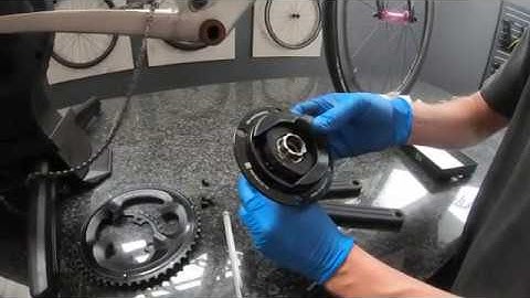 Fitting a power2max ROTOR ALDU 24 Crankset