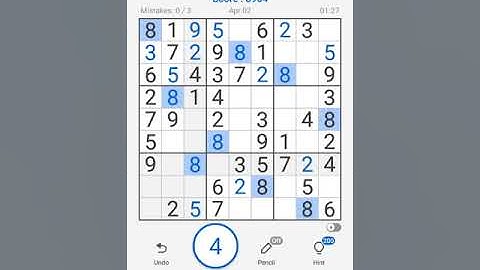 Sudoku Free Classic Puzzles Mobile | Daily Challenge April 2, 2023