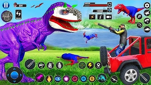 Trex Deadly Dinosaur Hunting Games 3D – Android Gameplay