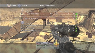 Random Mw2 Private Match Shots!