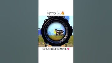 Spray On Bgmi ☠️🔥 Wait For #bgmi #pubg #shorts #shortviral