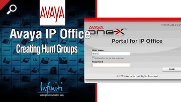 Creating Hunt Groups in Avaya IP Office Manager [Infiniti Telecommunications]
