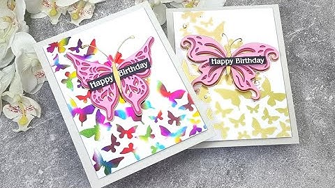 Hot Foil Stamping Techniques: Effortless and Striking Cards with Easy Foil Plate