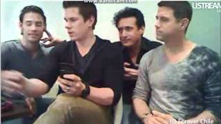 Video Chat Il Divo (PART I) 28/10/2011