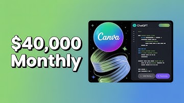 Canva + ChatGPT Side Hustle That Makes $40K/Month (Free to Start)