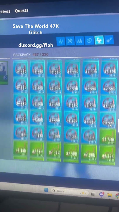 Save the world 47k glitch #fortnite #stw #savetheworld