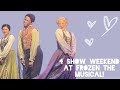 4 show weekend at frozen the musical  west end 