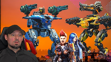 War Robots Siren & Harpy Best Weapon Setup,  This is awesome!