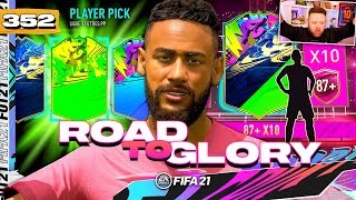 FIFA 21 ROAD TO GLORY #352 - 87+ x10 GRIND & LIGUE 1 FUTTIES PLAYER PICK!!!