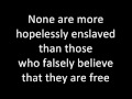 Epica - Resign To Surrender (Lyrics)