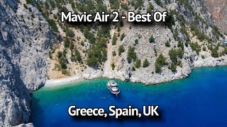 Mavic Air 2 - Best Of - Greece, Spain, UK - 4K UHD
