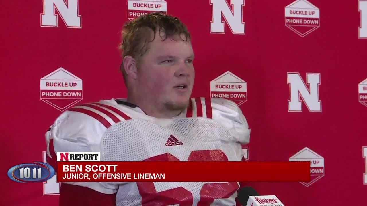 N REPORT OL Ben Scott full postpractice interview (4/18/23) YouTube