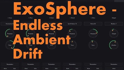 ExoSphere - Endless Ambient Drift (iOS app)