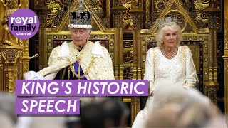King Charles' Historic Speech in Full - State Opening of Parliament