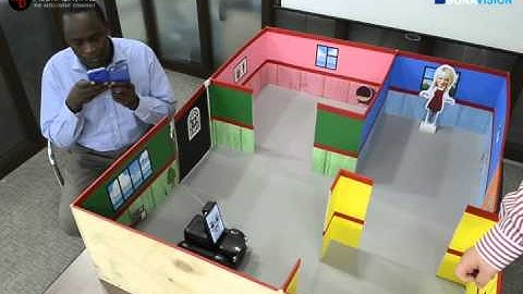 Tyche as the most intelligent smartphone robot in the world winning an Innovation Award at CES 2014