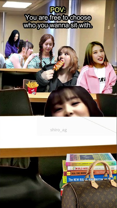 Gfriend as your classmates 😂 Where do you wanna sit with? 😂