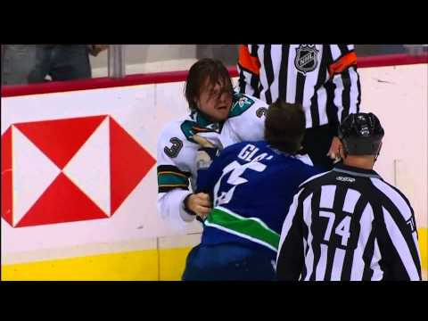 Tanner Glass Vs Douglas Murray - Preseason - 09.28.10 - HD