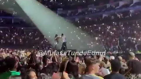 WizKid, Rema ,Rugar, omah lay performance at burna boy 02 Arena concert in London