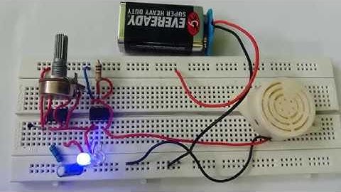 FIRE ALARM USING THERMISTOR
