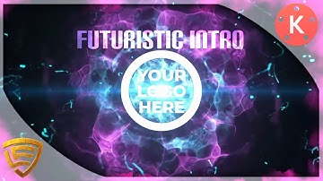 how to make futuristic intro in kinemaster? | template and quick tutorial