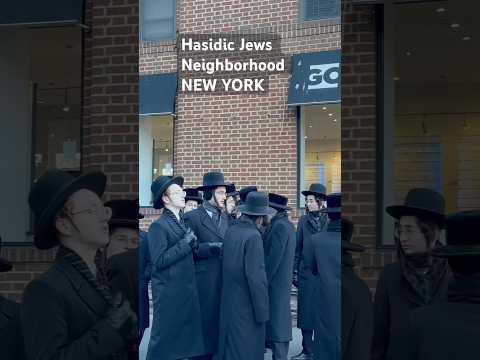 Hasidic Jews Neighborhood