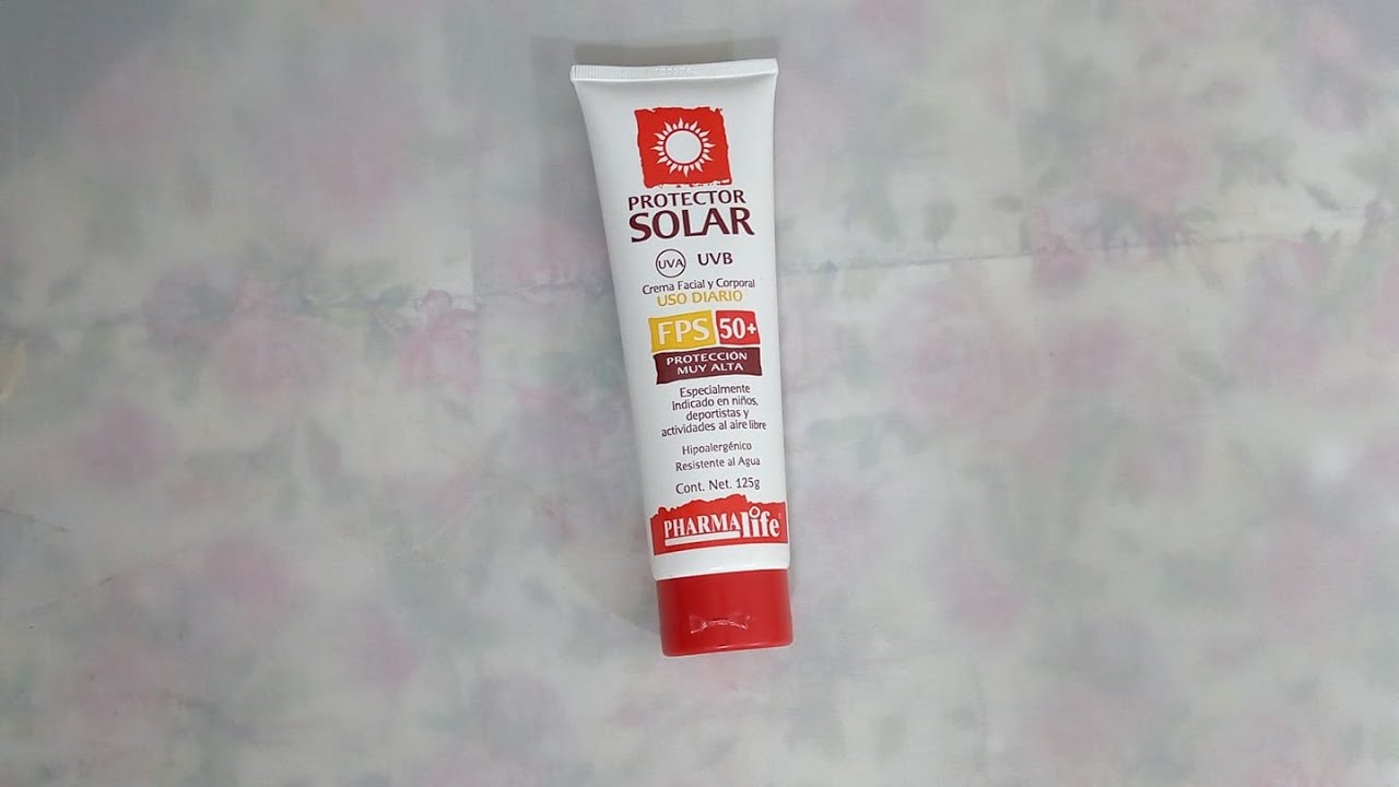 bloqueador solar de farmacias similares