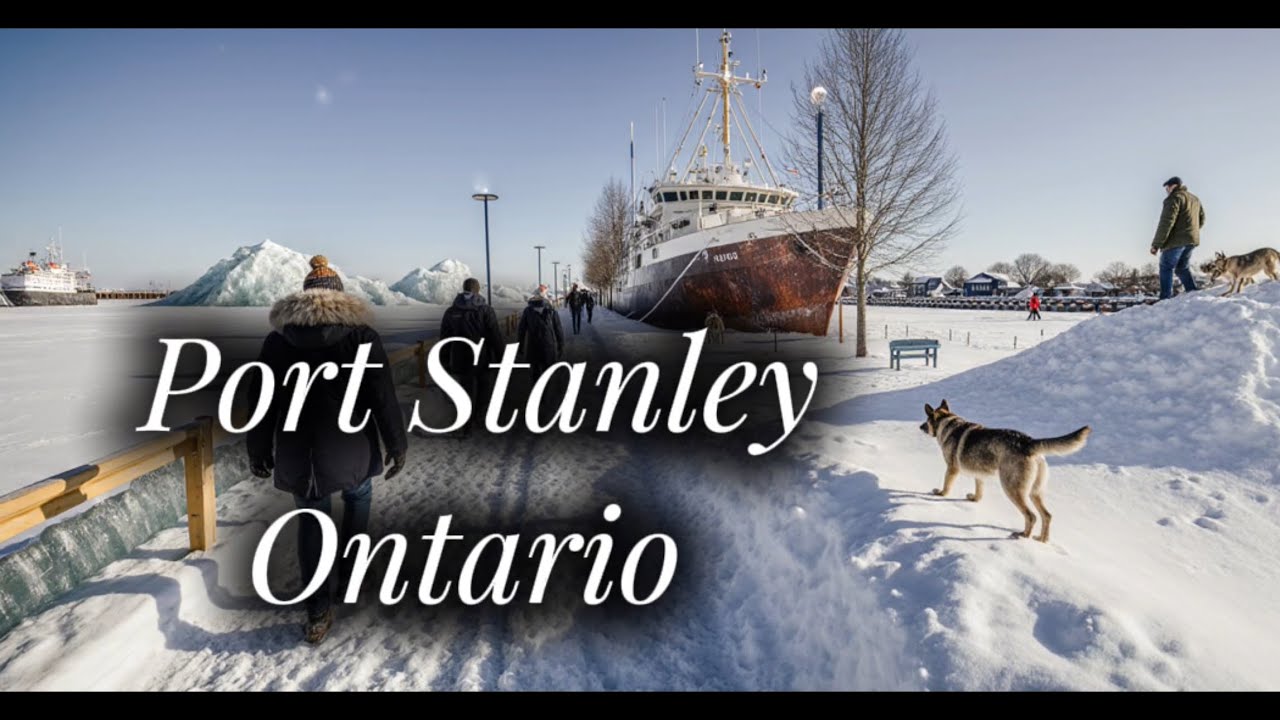 [4K]🇨🇦Once a Canadian Resort🏖️Now Frozen 🥶 Under Snow and Ice 🧊 February,2026