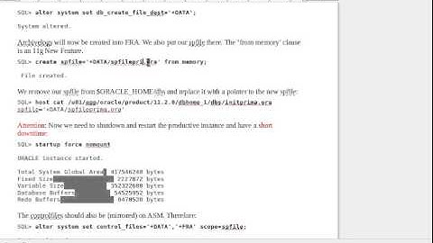 convert single instance to asm storage
